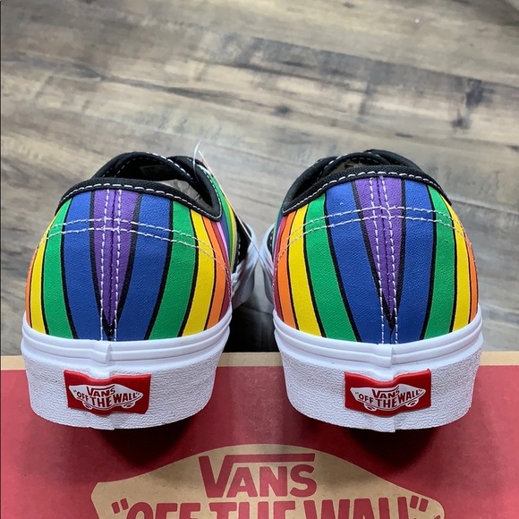 VANS AUTHENTIC Refract Black/True White/Multi men’ - Picture 4 of 16